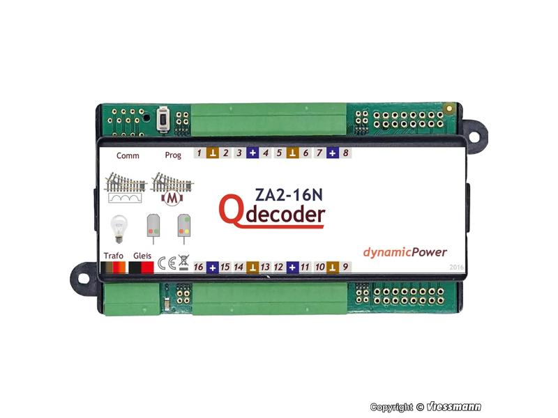 VIESSMANN 1409 Motorweichendecoder Qdecoder ZA2-16N dlx
