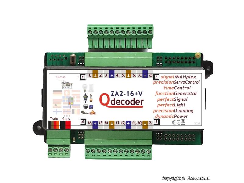 VIESSMANN 1412 Lichtsignaldecoder Qdecoder ZA2-16+ dlx