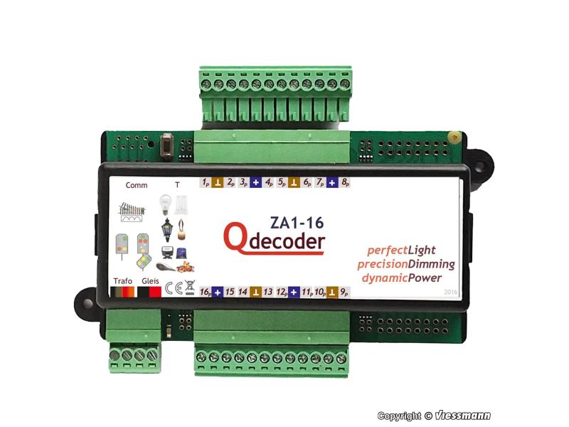 VIESSMANN 1410 Motorweichendecoder Qdecoder ZA1-16 dlx
