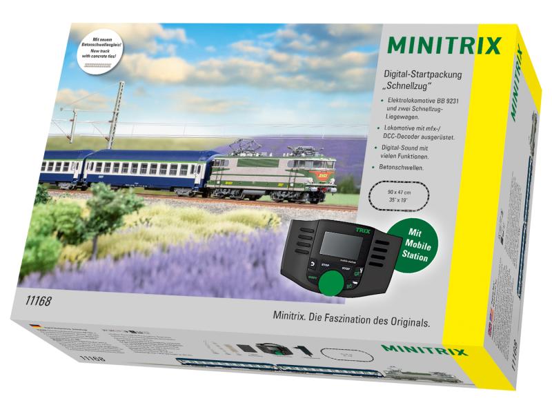 Minitrix 11168 Digital-Startpackung Schnellzug