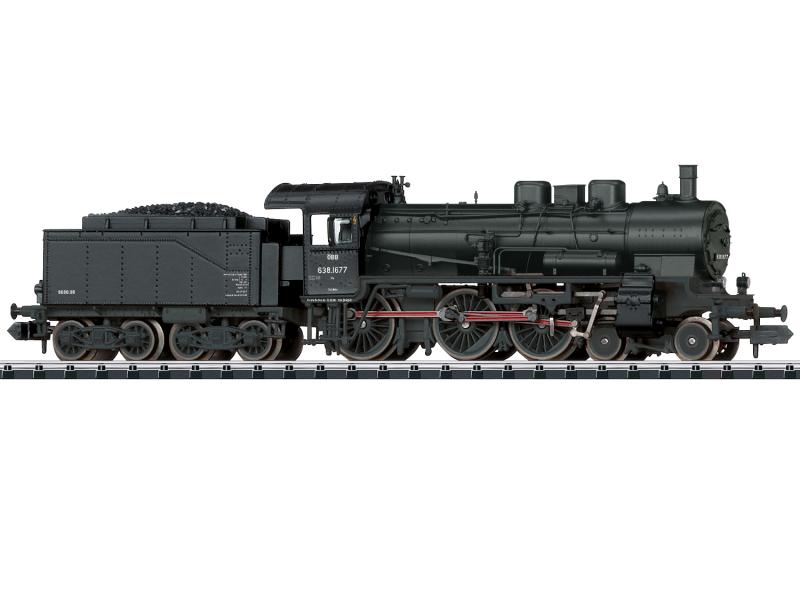 Minitrix 16387 ÖBB Dampflokomotive Baureihe 638