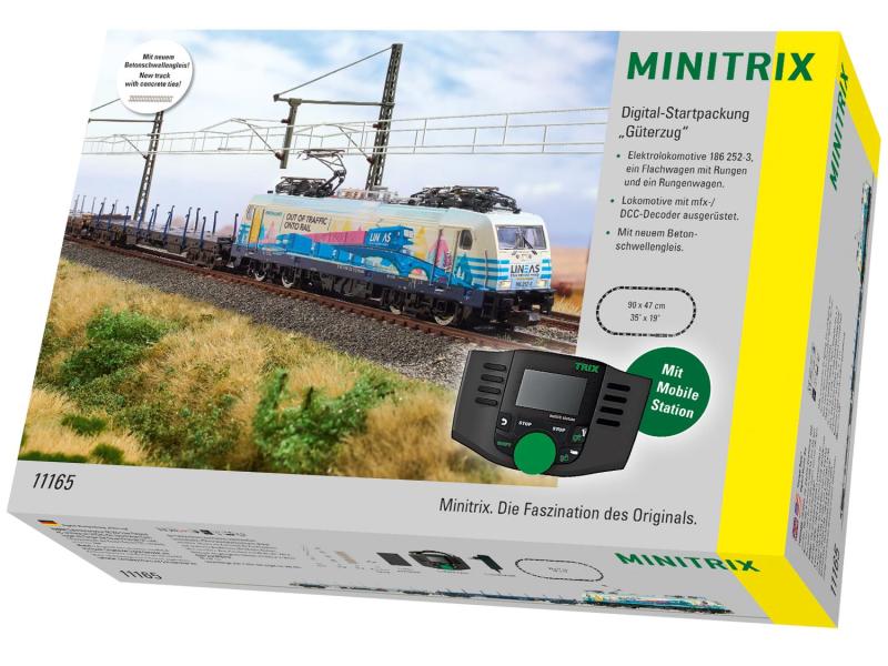 MINITRIX 11165 Set iniziale digitale "Treno merci"