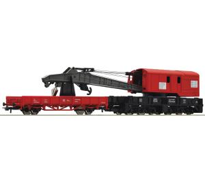ROCO 56240 DB Kranwagen mit Schutzwagen