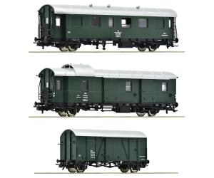 ROCO 6200134 ÖBB Begleitwagen- Set 3 tlg. 1945