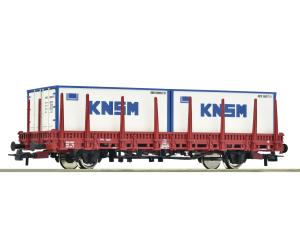 ROCO 6600152 NS Steckrungenwagen 20-Fuß-Container