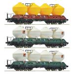 ROCO 6600180 CD Silowagen-Set 3. tlg.