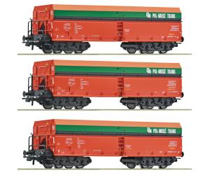 ROCO 6600218 PMT Selbstentladewagen-Set 3. tlg.