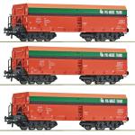 ROCO 6600218 PMT Selbstentladewagen-Set 3. tlg.