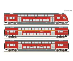 ROCO 6220248 DB Doppelstockwage- Set 3.tlg LED