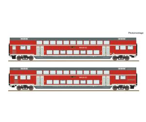 ROCO 6220249 DB Doppelstockwage- Set 2.tlg LED