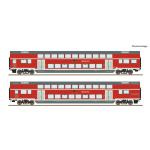 ROCO 6220249 DB Doppelstockwage- Set 2.tlg LED