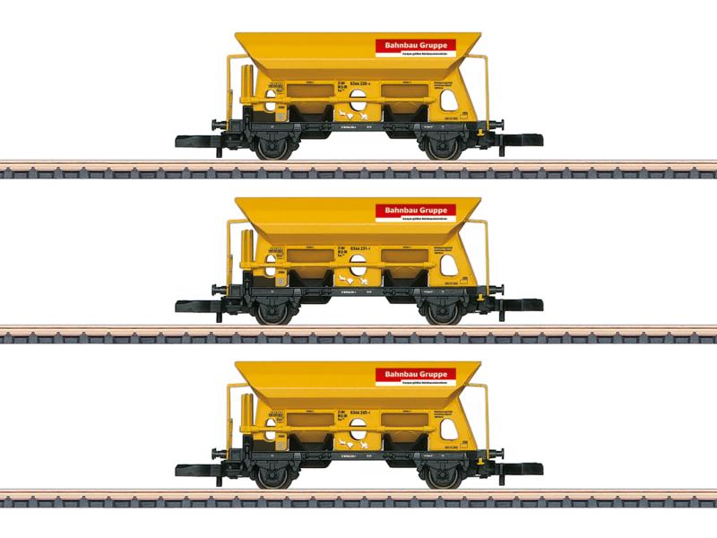 MÄRKLIN 82429 DB Wagenset 'Bahnbau' Bauart Fc 089