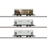 MÄRKLIN 86360 ERR Wagenset Schiebeplanenwagen 'Captrain'