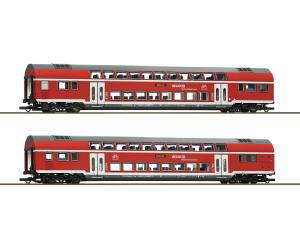 ROCO 6220145 Set de voitures à deux niveaux DB 2 pièces
