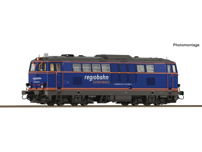 ROCO 7310093 Diesellokomotive 2143 062-5, Regiobahn