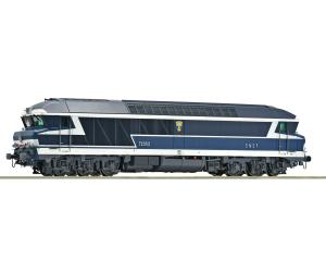 ROCO 7320097 SNCF Diesellok CC 72052, Blau/Silber 'La Baule' (ACS)