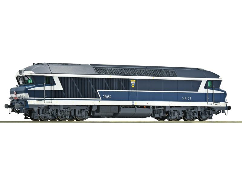 ROCO 7320097 SNCF Diesellok CC 72052, Blau/Silber 'La Baule' (ACS)