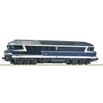 ROCO 7320097 SNCF Diesellok CC 72052, Blau/Silber 'La Baule' (ACS)