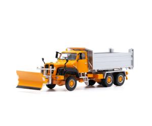 ACE 2331 Saurer D330B N6x6 benne CH- Armée avec chasse-neige
