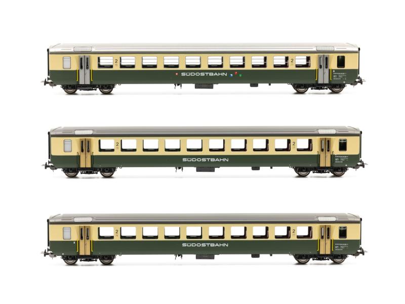 PIKO 96775 SOB Set de voitures voyageurs 3 pièces EW I...