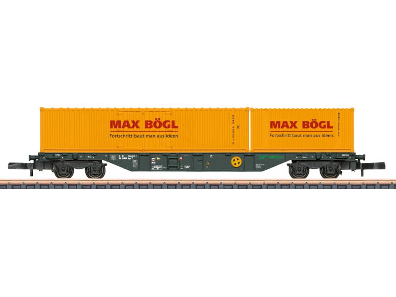MÄRKLIN 82642 Containertragwagen 'Max Bögl' Bauart Sgns (MHI)