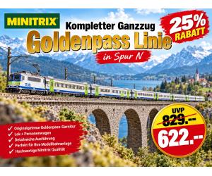 copie de MINITRIX 16884 Locomotive électrique BLS Re 420 - Feux carrés