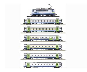MINITRIX 16884.1 BLS 'Goldenpass- Line' Ganzzug 7 tlg.