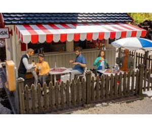 FALLER 331532 Sitzende Restaurantgäste, Modern