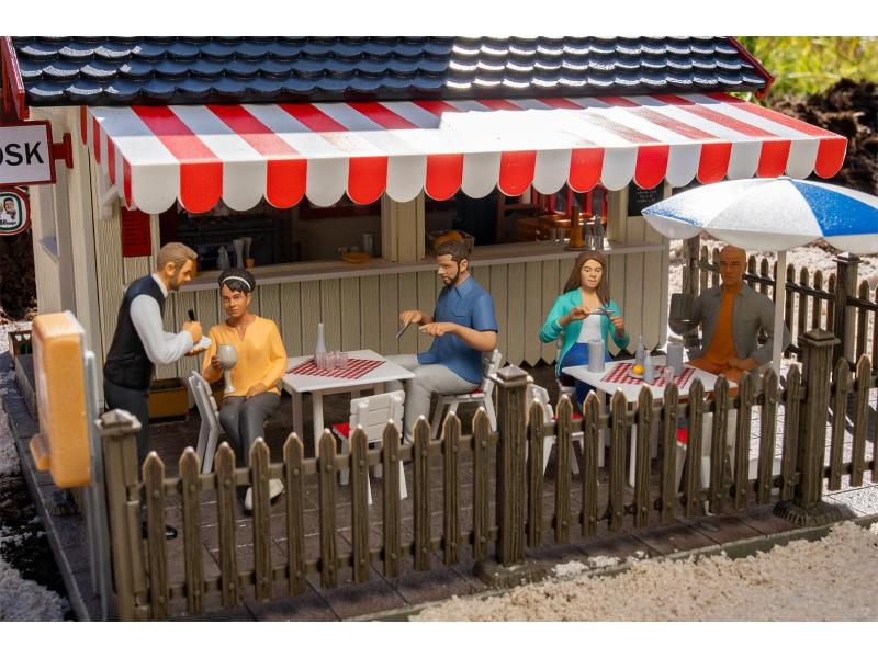 FALLER 331532 Sitzende Restaurantgäste, Modern
