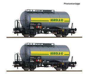 ROCO 6600420 SBB Kesselwagen-Set 'AGROLA'
