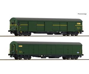ROCO 6600241 PTT Postwagen- Paketwagen- Set 2tlg.