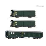 ROCO 6600428 PTT Postwagenzug der Telefeon/Telegraph