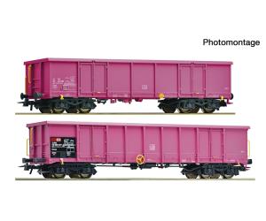 ROCO 6600354 Set de wagons de marchandises SBB 2 pièces Ouvert Eaos