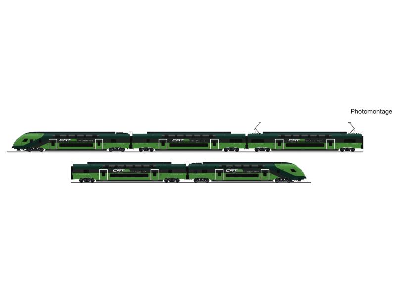 ROCO 7710050 City Air Terminal- Doppelstocktriebzug Rh 4705 DCS