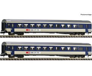 FLEISCHMANN 6260135 SBB carrozze passeggeri - Set di 2 pezzi…