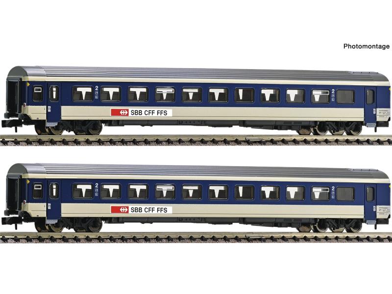 FLEISCHMANN 6260135 SBB Reiszugwagen- Personenwagen Set 2.tlg.