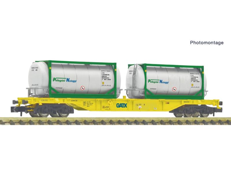 FLEISCHMANN 6660178 GATX carro pianale per container...
