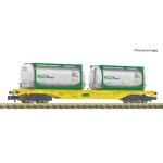 FLEISCHMANN 6660178 GATX Containetragwagen - Pelligrini