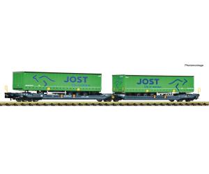 FLEISCHMANN 6660214 HUPAC Doppeltaschen-Gelenkwagen T3000e (CH)