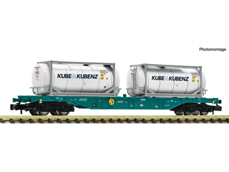 FLEISCHMANN 6660175 LINEAS - Containertragwagen 'Kube & Kubenz'