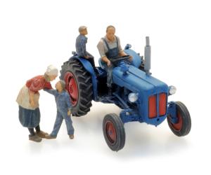 ARTITEC 5870026 Famille de paysans sur tracteur