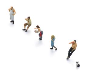 ARTITEC 5870100 Figurines au stand de frites