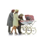 ARTITEC 5870144 Ein wirklich süsses Baby mit Wagen