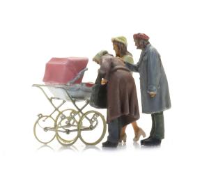 ARTITEC 5870144 Ein wirklich süsses Baby mit Wagen