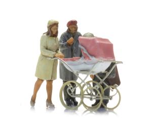 ARTITEC 5870144 Un véritable bébé mignon avec une poussette