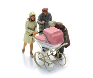 ARTITEC 5870144 Un véritable bébé mignon avec une poussette