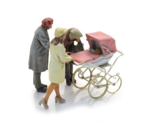 ARTITEC 5870144 Ein wirklich süsses Baby mit Wagen
