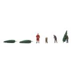 ARTITEC 5870165 Père Noël avec porte-arbre de Noël