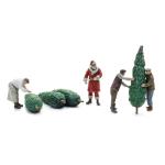 ARTITEC 5870165 Père Noël avec porte-arbre de Noël