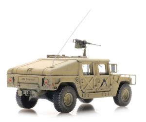 ARTITEC 6870538 US HMMWV Desert armored .50 MG